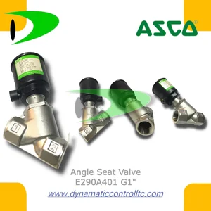 Angle Seat Valve ASCO E290A401 1" 10 Bar