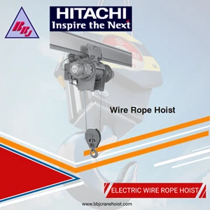 Electric Wire Rope Hoist Hitachi