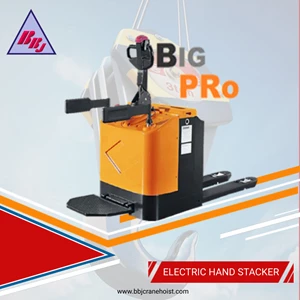 Electric Hand Stacker Big Pro