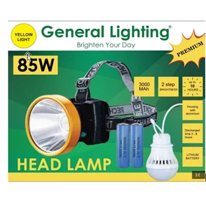 Senter Kepala Led / Headlamp General Lighting 85W