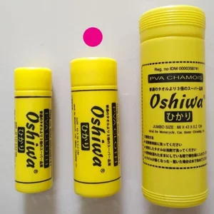 Lap kanebo lap chamois lap meja tanggung 43x32cm Oshiwa 