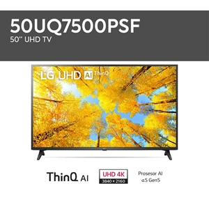 Smart TV LG UQ7500 50 Inch UHD TV - 50UQ7500PSF