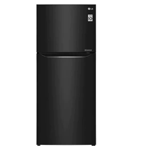 LG Refrigerator 2 Door 416L gross/384L nett Inverter Smart Compressor with Door Cooling+™ and Moving Ice Maker - Black Steel