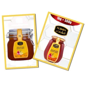 Madu Murni Arab Alshifa Kemasan 1 Kg + 500 Gram