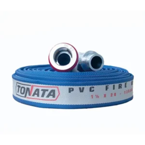 Selang Pemadam Kebakaran Tonata Bahan Canvas dengan Alumunium Machino Coupling 1.5" x 20 m - TNT-CH1520