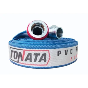 Selang Pemadam Kebakaran Tonata Bahan Canvas dengan Alumunium Machino Coupling 2" x 30 m - TNT-CH0230