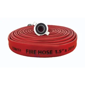 Selang Pemadam Kebakaran Tonata Bahan drant Fire Hose Rubber dengan Alumunium Storz Coupling 1.5 x 30 m (Coupling 1.5 x 2.5) - TNT-RB1312