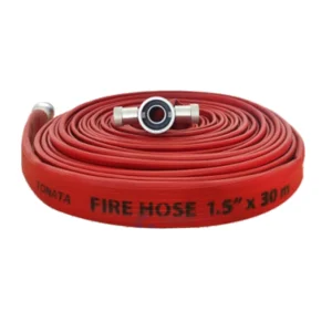 Selang Pemadam Kebakaran Tonata Bahan Rubber dengan Alumunium Instantaneous Coupling 1.5" x 30 m - TNT-RBI153