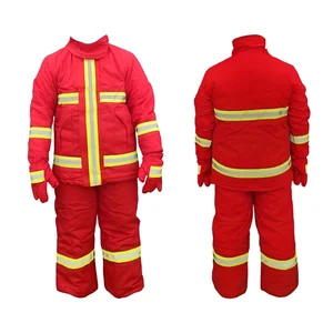 Baju Pemadam Kebakaran / Fire Fighting Suit - SWF 001 - RED (M) Tonata - TNT-SWR165