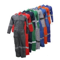 Coverall Pakaian Safety Semi American Drill Bordir - Baju & ..
