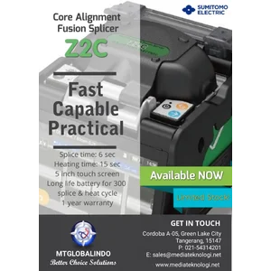 Sumitomo Z2c Promotion (New) - Pt.Mtg Ready New & Official Splicing