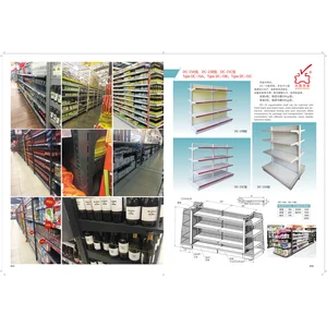 Rak Supermarket Minimarket Type Dc 15A Single Side 4 Level