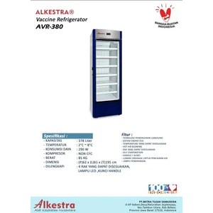 Vaccine Refrigerator 378 Liter - Peralatan Medis Lainnya