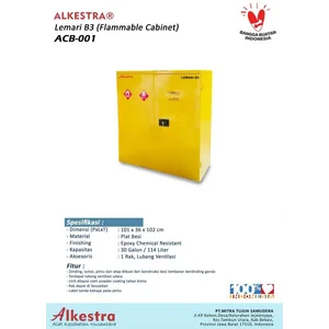 ​Lemari B3 Flammable Cabinet 144 liter ACB-001 Laboratorium Rumah sakit Peralatan Medis Lainnya