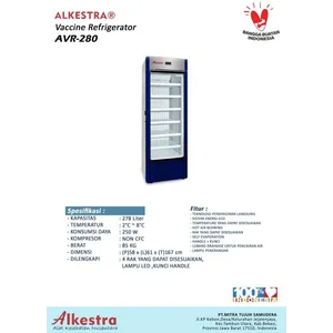 Kulkas Vaksin Vaccine Refrigerator 280 Liter Rumah Sakit Klinik - Peralatan Medis Lainnya