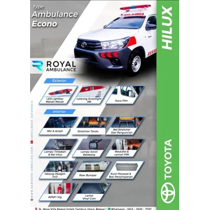 MODIFIKASI AMBULANCE HILUX TYPE ECONO - Karoseri Ambulance