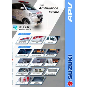 MODIFIKASI AMBULANCE APV TYPE ECONO -  Karoseri Ambulance