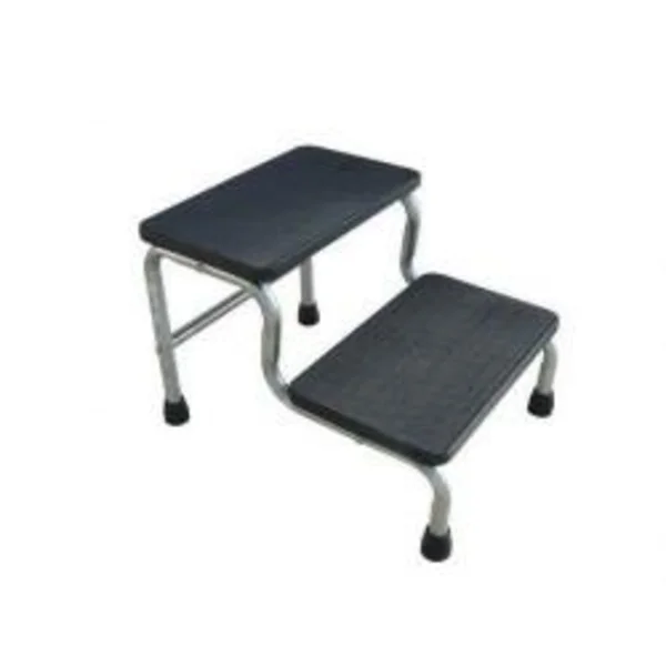  FOOT STOOL DOUBLE Step Stainless Steel - Peralatan Medis lainnya