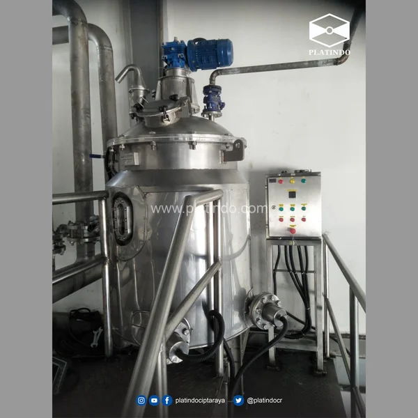 Mixing Agitator Tank Cap. 200 L With Heater