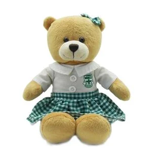 Boneka Beruang Dengan Seragam