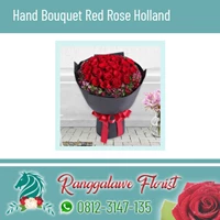 Hand Bouquet Mawar Merah Holland