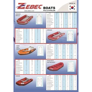 Perahu Karet Zebec Madein Korea Kap 8 Person 420 Armada