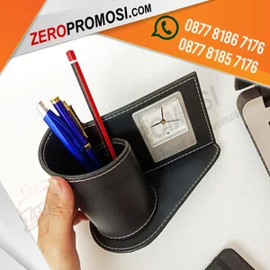  Souvenir Jam Meja Multifungsi Tipe JH-9219 Cetak Logo 