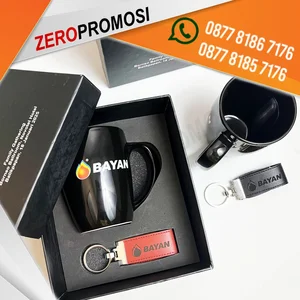 Jasa Kustom Giftset 2in1 207 Cetak Logo Promosi