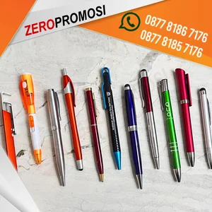  Produksi Aneka Pulpen Custom Logo 