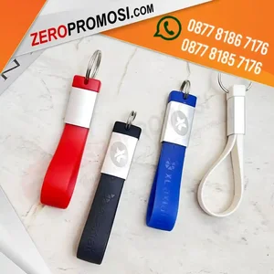 Flashdisk Karet Gantungan Kunci Custom Logo Desain Eksklusif