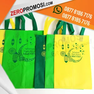 Souvenir Tas Bingkisan Lebaran Unik Model Eco Cake