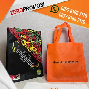 Souvenir Tas Spunbond Jahit Custom 