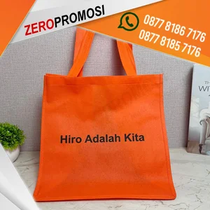 Souvenir Tas Spunbond Jahit Custom 