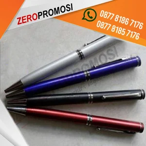 Pulpen Metal 870 Custom Grafir untuk Souvenir Eksklusif Perusahaan