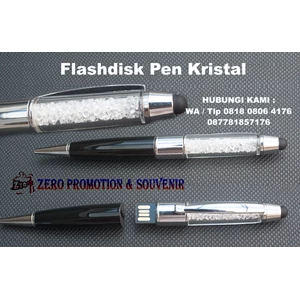 Usb Flash Disk Souvenir Office Usb 4Gb Fdpen16 Crystal Pen