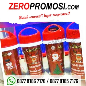 Barang Promosi Perusahaan Tumbler Natal Insert Paper T88