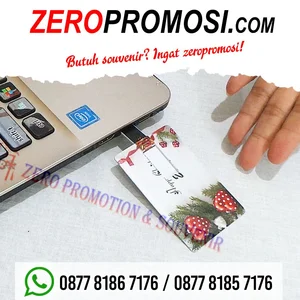 Souvenir Natal Flashdisk Kartu