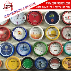 Jam Dinding Cetak Logo Untuk Promosi