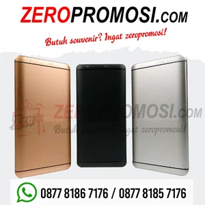 Souvenir Power Bank Slim Metal Iphone 5000 Mah - P50al06
