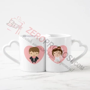  Souvenir Mug Couple Pasangan Romantis Untuk Hadiah Pernikahan