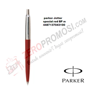 Barang Promosi Perusahaan Pulpen Parker Jotter Merah Original