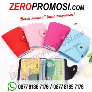 Souvenir Promosi Dompet Kartu Nama Atm 