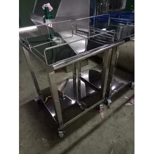 Selalu Stock  Troly Stainless  Rumah Sakit