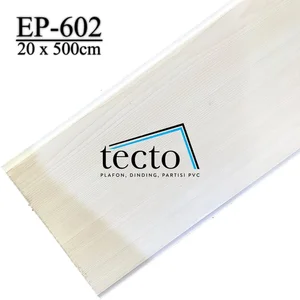 Tecto Plafon Pvc Ep-602 (20 Cm X 500 Cm)