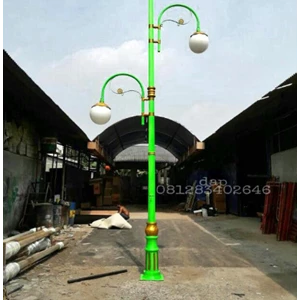 Round Garden Street Light Pole