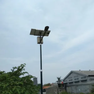 Tiang Lampu PJU Antik Bulat Dekoratif 