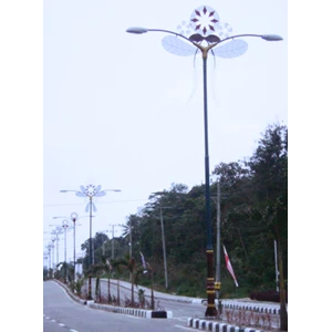  Tiang Lampu PJU Dekoratif DAP