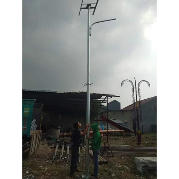 Tiang Lampu Jalan PJU Antik Dekoratif Oktagonal