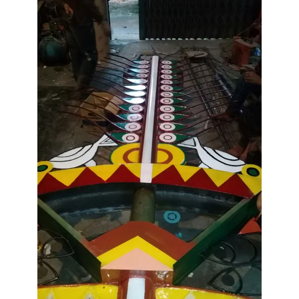 Tiang Lampu Hias B