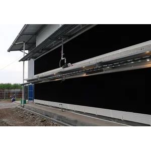 Gutter PVC Frame Celldeck - Sistem Ventilasi Kandang Ayam Close House